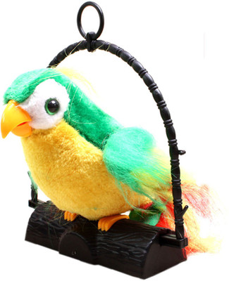 

SJ Jumbo Talk Talking Back Parrot Bird Kids Toy(Multicolor)