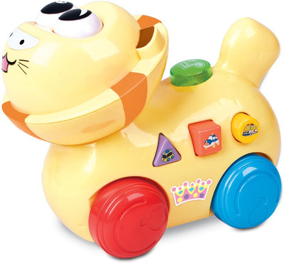 

Mitashi SkyKidz Happy Go Lucky Pet Musical Toy-Lion(Yellow)