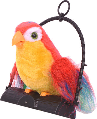 

MERATOY.COM Talk Back Parrot(Red)