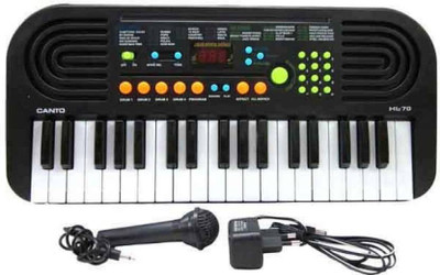 

Variety Gift Centre 37key musical piano mic and adapter(Multicolor)