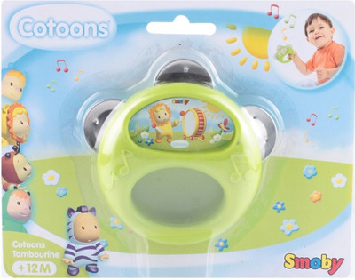 1% OFF on Smoby Cotoons Tambourine(Multicolor) 1% OFF on Smoby Cotoons Tambourine(Multicolor)