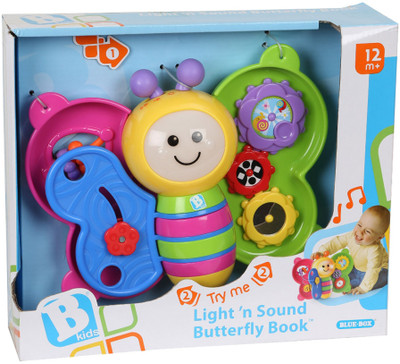 10% OFF on B kids Light' N Sound Butterfly Book(Multicolor) 10% OFF on B kids Light' N Sound Butterfly Book(Multicolor)