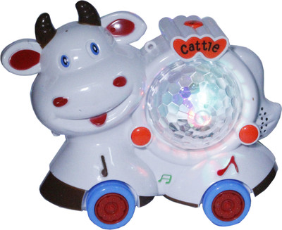 

AR Enterprises Musical Multicolour Lighting cow(Multicolor)
