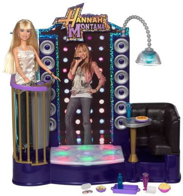 

Play Along Hannah Montana Light Up Dance Lounge w Music(Multicolor)