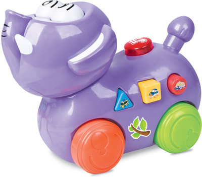 

Mitashi SkyKidz Happy Go Lucky Pet Musical Toy-Elephant(Purple)