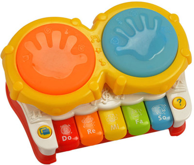 

MeeMee Mini Drum &piano- Musical Toy(Multicolor)