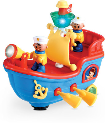 Mitashi Skykidz Pirate Ship Musical Toy(Multicolor)