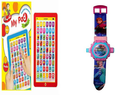 

Aquaras my pad and frozen watch(Multicolor)