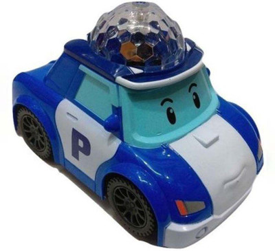 

AM Enterprises Blue and White Plastic Musical Police Car(Blue, White)