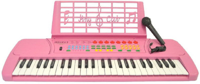 

Directly Cheap Kids Keyboard Children Student Electronic Digital Piano With Microphone & notes Holder(Pink)