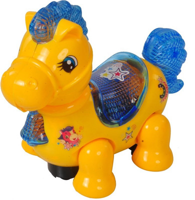 

Magic Pitara Dancing Horse with Light & Music(Multicolor)