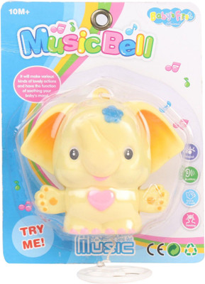 

Smiles Creation Elephant Pull String Toy(Multicolor)