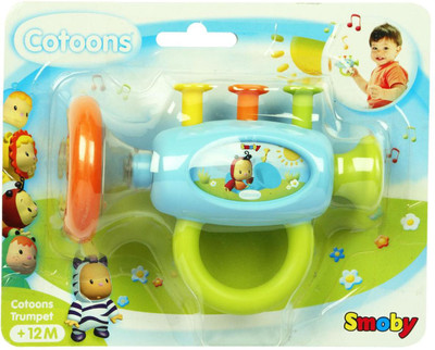 

Smoby Cotoons Music Instrument- Trumpet(Multicolor)