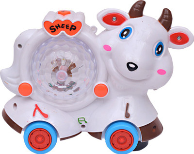 

AR Enterprises Bump & Go Action Sheep with 3D lights and Sounds(Multicolor)