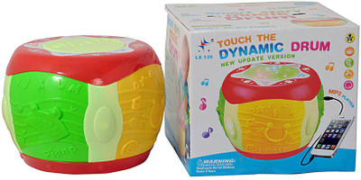 

MK Enterprises Musical Drum with phone connect(Multicolor)