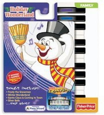 

Fisher-Price I Can Play Piano Software - Holiday Wonderland(Multicolor)