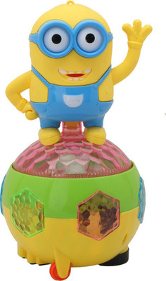 

Khareedi Despicable ME 3 Minion type with light and music with rotatational function(Multicolor)