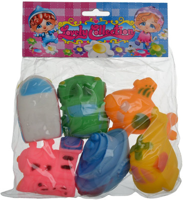 

Smiles Creation Choo Choo Toy Set of 6 Transport Vehicle(Multicolor)