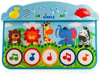 

Dimple Musical Baby Piano Mat(Multicolor)