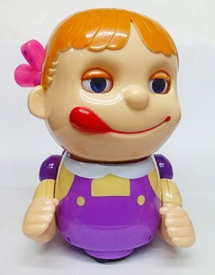 

kts KHALSA TOYS AND SALES Naughty Crawling Baby Girl(Multicolor)