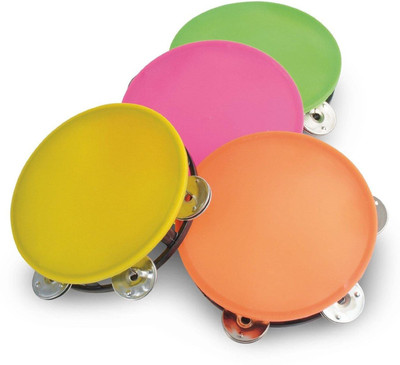 

US Toys Neon Tambourine Party Accessory(Multicolor)