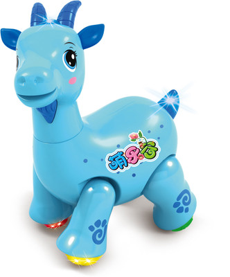 Mitashi Mitashi SkyKidz Dancing Pet Musical Toy - Goat(Blue)