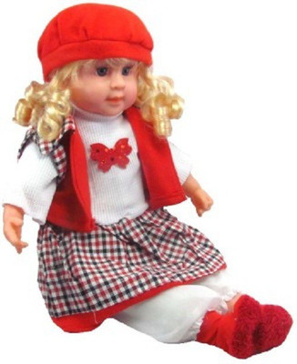 Khareedi Smart Tickles Doll With Music(Red, Pink, Multicolor)