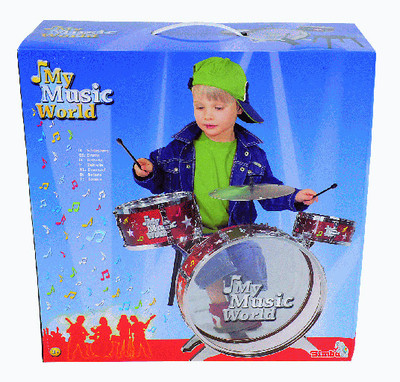 

Simba My Music World Power Drum Set(Multicolor)