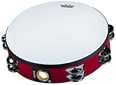 

Remo Tambourine, Pretuned(White, Maroon)