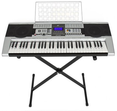 

Best Choice Products Electronic Music Keyboard Electronic Piano With X Stand LCD Display Screen(Multicolor)