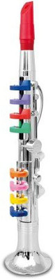 

Bontempi Toy Clarinet for Kids(Silver)