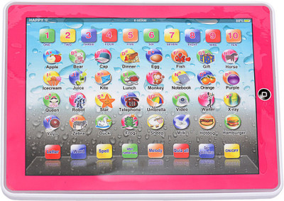 GOOYO Y PAD ENGLISH LEARNING TABLET FOR KIDS WITH LED LIGHT AND SOUND(Pink)