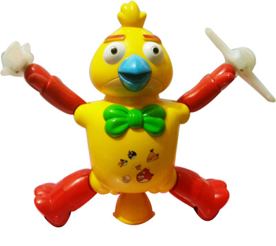 

9 Perfect Dancing Angry Bird Multifunctional Battery Operated(Multicolor)