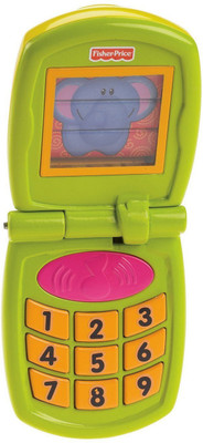 

Fisher-Price Growing Baby Fun Sounds Flip Phone(Multicolor)