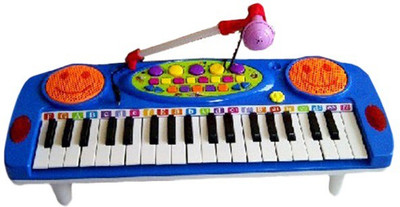 

Fantasy India Multifunction Electronic Piano With Microphone(Blue)