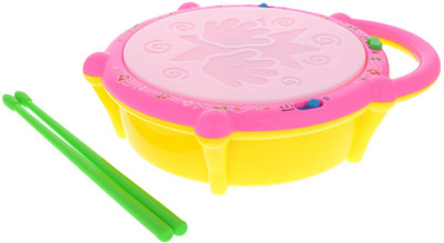 Smiles Creation Flash Drum With Light & Music(Multicolor)