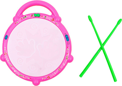 

Aaryan Enterprise Flash Musical Drum(Pink)