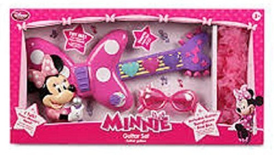 

Disney Minnie Mouse Talking Guitar Play Set(Pink, Purple)