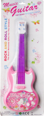 

Rock and Roll Style Music Guitar with Lights(Pink)