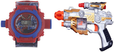 

Aquaras KIDS WATCH & LASER GUN(Multicolor)