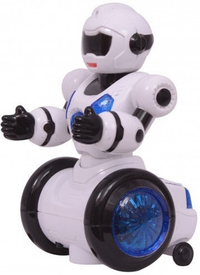

MERATOY.COM BATTERY OPERATED DANCING ROBOT(White)