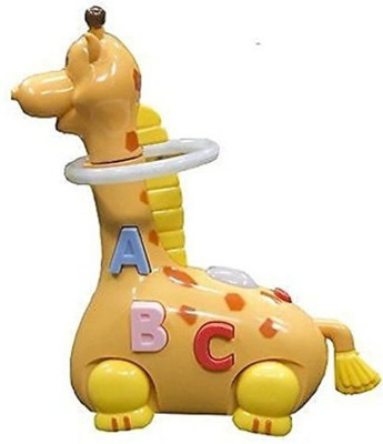

Little Grin Hula Hoop Bump And Go Giraffee For Kids(Multicolor)