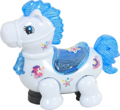 

Magic Pitara Musical Horse with Light & Music(Multicolor)