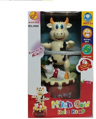 

Flying Toyszer Milch Cow turn Hula Hoop(Multicolor)