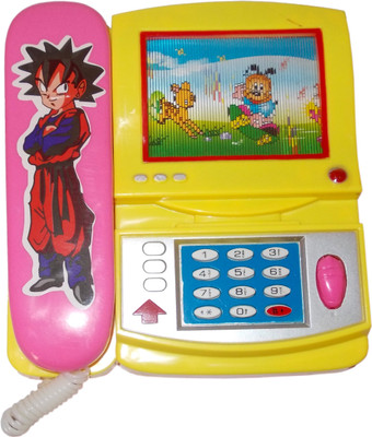 

Green PI World Cartoon Phone for Kids(Yellow)