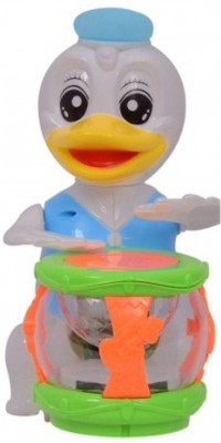 

Variety Gift Centre BATTERY OPERATED DUCK LIGHT DRUMMER(Multicolor)