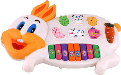 

Happy Rabbit Musical Piano for kids(Multicolor)