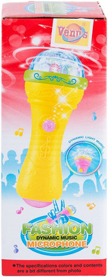 

Venus-Planet of toys Veenus Planet Of Toys Electronic Musical Microphones For Kids Children Girls Toy Starlight Dreamshow Night Light Projector Toy Songs/ Lighting/Transform Acoustic(Yellow)
