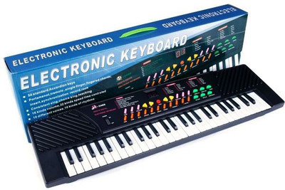

Meher Enterprises 54 keys black electronic piano (5468)(Black)