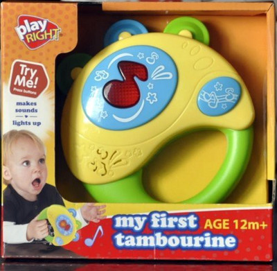 

Play Right My First Tambourine(Multicolor)